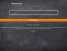 Tablet Screenshot of loveizum.com